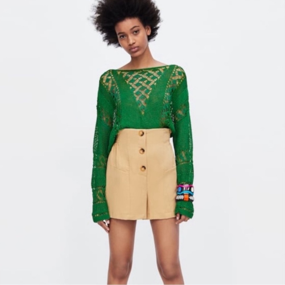 Zara Green Knit Sweater🌱💚 - Picture 2 of 3